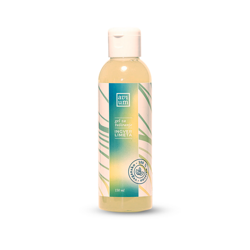 Prirodni gel za tuširanje Đumbir limeta