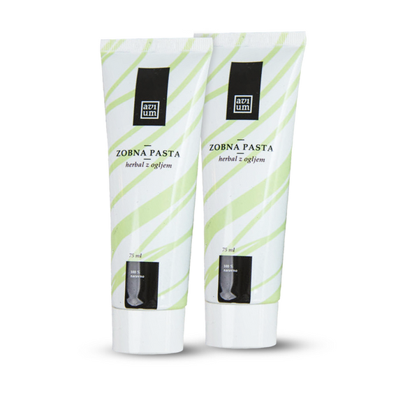Prirodna pasta za zube Herbal s aktivnim ugljenom