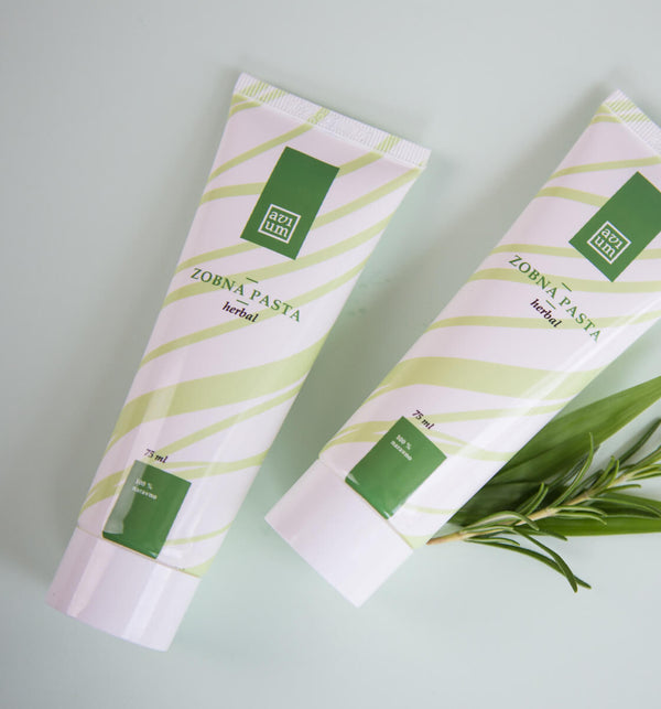 Paket 4+1 gratis Prirodna pasta za zube Herbal